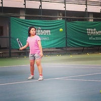 Photo taken at Tennis Court by Kong L. on 2/12/2015