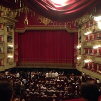 Photo taken at Teatro alla Scala by Leonardo J. I. on 8/2/2015