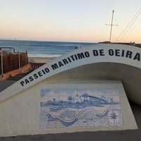 Photo taken at Passeio Marítimo de Oeiras by Artem K. on 9/13/2023