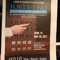 Photo taken at City Lit Theater by James H. on 4/15/2017