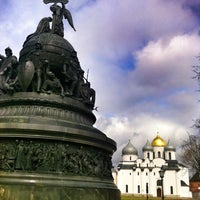 Photo taken at Veliky Novgorod by Ruslan R. on 4/25/2013