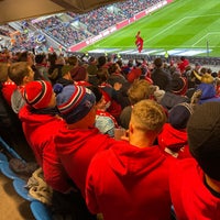 Photo taken at Ullevaal Stadion by Ivar H. on 11/13/2021