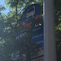 Photo taken at MTA Bus - W 125 St &amp;amp; Adam C Powell Bl (Bx15/M100/M101) by Chanel B. on 6/9/2017