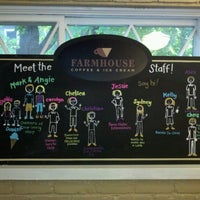 Photo taken at Farmhouse Coffee and Ice Cream by EM H. on 9/30/2012