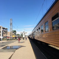Photo taken at Riga Central Railway Station by Anna B. on 6/17/2019