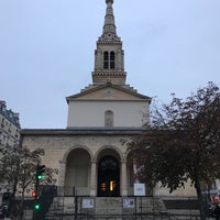 Photo taken at Église Saint-Jean-Baptiste de Grenelle by Wahyu B. on 10/30/2019