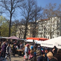 Photo taken at Trödelmarkt Arkonaplatz by Jasper M. on 4/7/2019