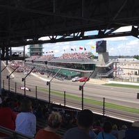 Photo taken at IMS Oval Turn One by Shawn B. on 5/21/2017