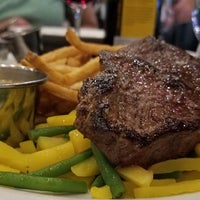 Photo taken at Steak Frites St-Paul by Stacy on 6/1/2019