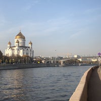 Photo taken at Берсеневская набережная by Ilya C. on 10/14/2020