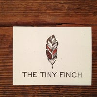 Photo taken at The Tiny Finch by peter f. on 9/24/2013