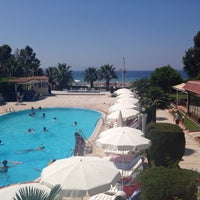 Photo taken at Hotel Club Mersin Beach by Kadir Ö. on 8/17/2014