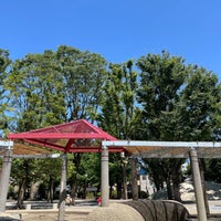 Photo taken at Shirogane Park by Hirokazu H. on 7/17/2023