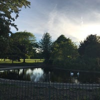 Photo taken at Enfield Town Park by Ceyda A. on 5/21/2017