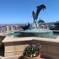 Photo taken at Dolphin Fountain by Andrew T. on 8/31/2019