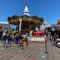 Photo taken at The Carousel at Pier 39 by Andrew T. on 4/15/2021