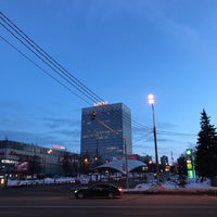 Photo taken at Площадь Академика Келдыша by Аня Э. on 3/25/2018