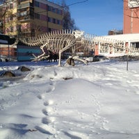 Photo taken at Скелет динозавра by Elina on 2/26/2013
