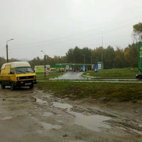 Photo taken at Проспект Строителей by Alexey S. on 10/5/2012
