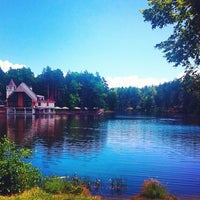 Photo taken at озеро в Мощуне by Ulianna S. on 7/15/2014