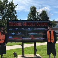 Photo taken at Thorne Middle School by Jill O. on 6/19/2020