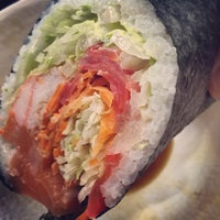 Photo taken at Sushi Burrito by MooMoo on 4/1/2015