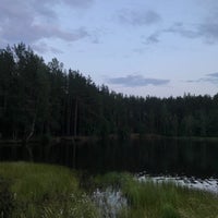 Photo taken at Левашовское озеро by Kate B. on 7/8/2021