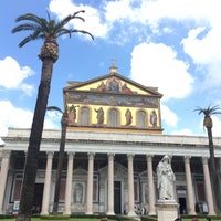 Photo taken at Pinacoteca della Basilica di San Paolo Fuori le Mura by MaRs G. on 5/19/2016