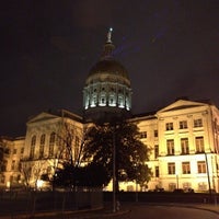 Photo taken at Atlanta Capitol Building by Mary F. on 1/13/2013
