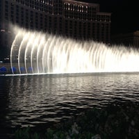 Photo taken at Fountains of Bellagio by Elisabeth J. on 4/19/2013