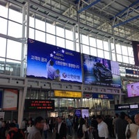 Photo taken at Seoul Station - KTX/Korail by hakjun l. on 5/11/2013