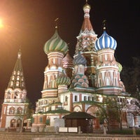 Photo taken at St. Basil&amp;#39;s Cathedral by Maria N. on 5/8/2013