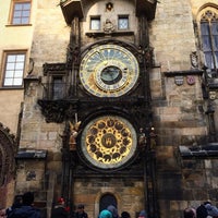 Photo taken at Prague Astronomical Clock by Adam B. on 1/15/2017