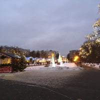 Photo taken at Gorky Square by Коля Н. on 1/8/2020