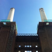 Photo taken at Riverside Feast @ Battersea Power Station by Erik V. on 8/7/2014