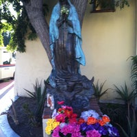 Photo taken at Dolores Mission Church by tavoe t. on 2/14/2013