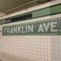 Photo taken at MTA Subway - Franklin Ave (C/S) by Brian W. on 5/31/2019