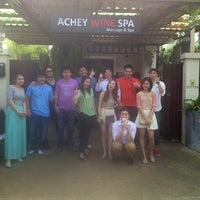 Photo taken at Achey Wine Spa by Wanusa S. on 1/13/2013