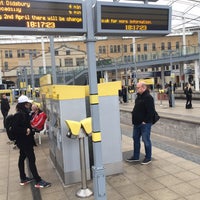 Photo taken at Manchester Victoria Metrolink Station by MadFroG on 3/30/2017