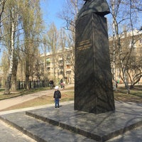 Photo taken at Сквер ім. Ушинського by Anastasiia P. on 4/4/2017