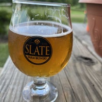 Photo taken at Slate Farm Brewery by Terry C. on 7/14/2022