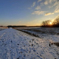 Photo taken at Dunajská hrádza - Vlčie Hrdlo by Andrea M. on 2/13/2021