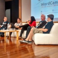Photo taken at WordCamp Rio by Júnior F. on 9/20/2014