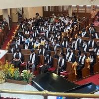 Photo taken at Abyssinian Baptist Church by Nia on 6/25/2022