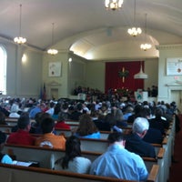 Photo taken at Westmoreland Congregational UCC by Amy O. on 3/31/2013