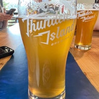 Photo taken at Thunder Island Brewing Co. by Lesa M. on 6/23/2023
