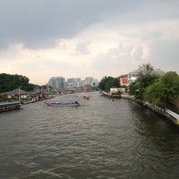 Photo taken at Bangkok Noi Canal Cross Bridge by It&amp;#39;s me on 12/12/2012