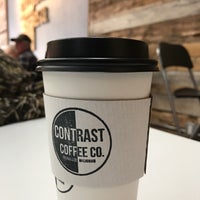 Photo taken at Contrast Coffee by Katie T. on 10/21/2017