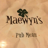 Photo taken at Maewyn&amp;#39;s Irish Pub &amp;amp; Restaurant by Shane Z. on 11/2/2012