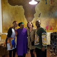 Photo taken at Yassa African Restaurant by DeLonda B. on 10/15/2017